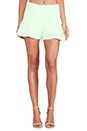 view 1 of 3 MINIFALDA-PANTALÓN in Neon Lime