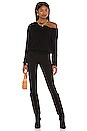 view 4 of 4 Favorite Off Shoulder Sweater in Black