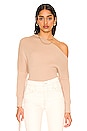 view 1 of 4 Blair Off Shoulder Sweater in Sand