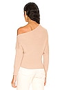 view 3 of 4 Blair Off Shoulder Sweater in Sand