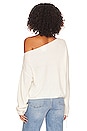 view 3 of 4 Natalie One Shoulder Sweater in Ivory