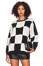 view 1 of 4 Jaque Sweater in Black & White