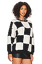 view 2 of 4 Jaque Sweater in Black & White