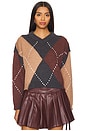 view 1 of 4 Cole Sweater in Charcoal Grey Multi