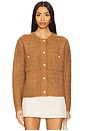 view 1 of 5 Alexa Cardigan in Camel
