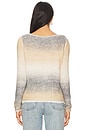 view 3 of 4 Abstract Ombre Sweater in Grey Taupe Multi