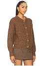 view 2 of 5 Morgan Cardigan in Brown