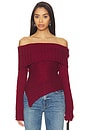 view 1 of 4 Betty Sweater in Bordeaux
