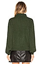 view 3 of 4 Juniper Cable Knit Sweater in Hunter Green