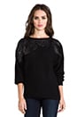 view 1 of 5 Bird Applique Angora Sweater in Black