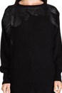 view 4 of 5 Bird Applique Angora Sweater in Black