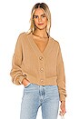 view 2 of 5 Walnut Cardigan in Taupe