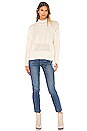 view 4 of 4 Thea Distressed Sweater in Ivory