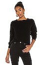 view 2 of 5 Pandora Sweater in Black & White