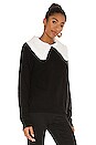 view 3 of 5 Pandora Sweater in Black & White