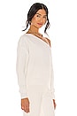 view 2 of 4 Favorite Off Shoulder Sweater in White