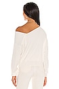 view 3 of 4 Favorite Off Shoulder Sweater in White
