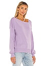 view 2 of 4 Favorite Off Shoulder Sweater in Lilac