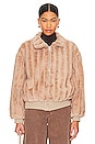 view 2 of 5 BLOUSON LUX in Taupe