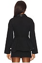 view 3 of 4 Eton Peplum Jacket in Black