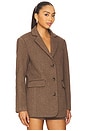 view 2 of 4 Belmont Blazer in Brown