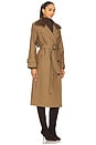 view 3 of 4 Linden Trench Coat in Khaki
