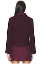 view 3 of 5 Charli Jacket in Maroon