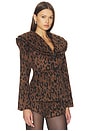 view 2 of 4 Zahara Jacket in Brown Multi