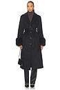 view 1 of 4 Loxley Coat in Black