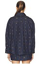view 4 of 6 Attina Shacket in Light Blue