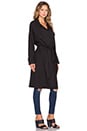 view 3 of 5 Amour Trench Coat in Black