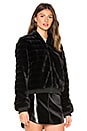 view 2 of 4 Faux Fur Jacket in Black