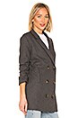 view 3 of 5 X REVOLVE Bon Jacket in Charcoal