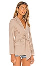 view 2 of 4 Georgette Blazer in Taupe