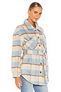 view 3 of 5 BLOUSON HARRISON in Taupe & Blue