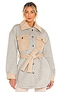 view 1 of 5 Harrison Belted Jacket in Grey