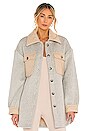 view 2 of 5 Harrison Belted Jacket in Grey