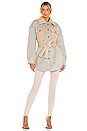 view 5 of 5 Harrison Belted Jacket in Grey
