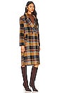 view 3 of 4 Jackson Coat in Mustard Multi