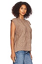 view 2 of 4 Bershka Vest in Taupe