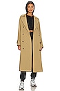 view 1 of 5 Peyton Trench Coat in Taupe