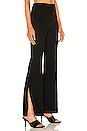 view 2 of 4 Ratha Knit Pant With Slit in Black