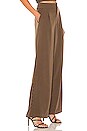 view 2 of 4 Berlin Button Slit Trouser in Brown