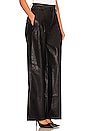 view 2 of 4 Mika Faux Leather Pant in Black