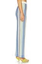 view 3 of 6 Kit Striped Knit Sweater Pants in Blue Multi