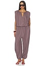 view 5 of 6 Diane Draped Knit Pants in Mauve