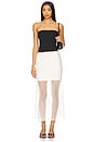 view 5 of 6 x REVOLVE Denman Midi Skirt in Cream