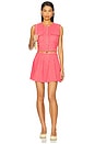 view 5 of 6 Emmeline Mini Skirt in Watermelon