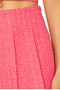 view 6 of 6 Emmeline Mini Skirt in Watermelon
