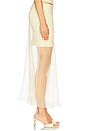 view 3 of 6 x REVOLVE Denman Midi Skirt in Light Yellow
